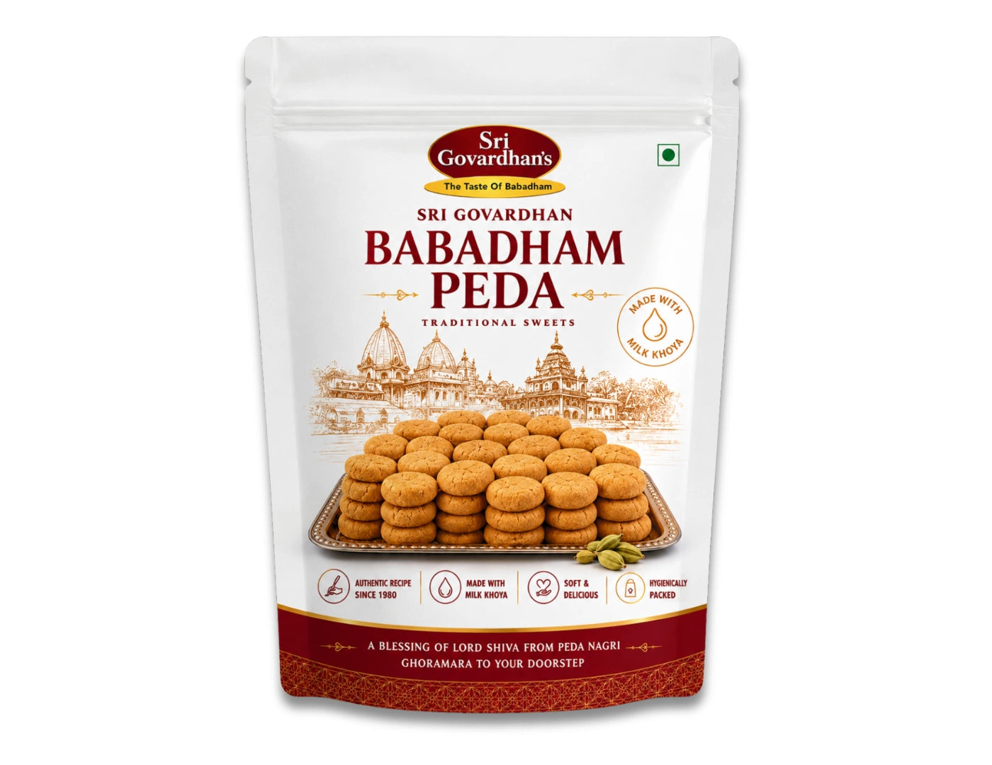 Babadham Peda 500g (Net Weight - 400g)
